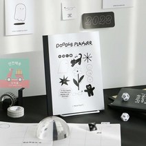 [아이코닉] 두들 먼슬리 플래너 만년 2023 월간 다이어리, 04 라벤더