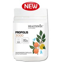 헬스윈 프로폴리스 파우더 3000mg 100캡슐 (파우더캡슐), 3개