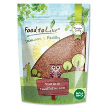 미국직구 브라운 아마씨드 5파운드 – 비GMO 생 아마씨드 코셔 비건 벌크. 식이 섬유가 많은 음식. 오메가-3 지방 풍부. 샐러드 구운 제품 스무디 오트밀 요구르트, 상세참조, 수량