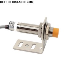 LJ12A3-4-Z/BX 접근 센서 유도 형 근접 스위치 M12 4mm DC 12V 24V AC 110V 220V NO NC NPN PNP, 03 DC Type PNP NO