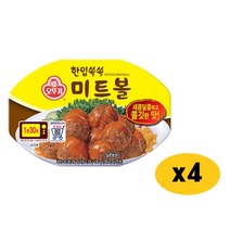 오뚜기 미트볼 180g x 4개