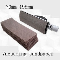 ATPRO MIRKA 메쉬 샌드 스퀘어 드라이 그라인딩 샌드페이퍼 70/198mm 샌딩 먼지 흡입 플로킹, [05] 320 grit 20피스