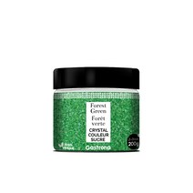 포레스트 그린 컬러슈가 2mm / 칵테일 림 크리스탈 슈가 고메 200g, 체리와인