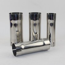 스텐 각 파이프 304 스테인리스 스틸 노즐 클램프 타입 원형 파이프 총 길이 200mm, 02 63mm