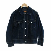 리바이스 리바이스타입원 진청 데님 데님자켓 남자 S 9119
