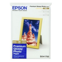 (EPSON 프리미엄 광택 포토용지 S041863(S041750) (A6/255g/30매 광택/포토용지/프리미엄