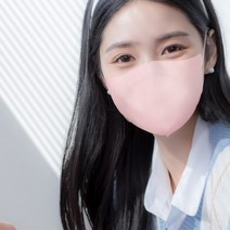 하나뿐인 새부리형 미세먼지황사방역마스크(KF94)(중형 대형)(흰색 남색 분홍색 연한보라색 연한황색 진한회색 검정색) 50매 100매, 중형 KF94 핑크 100매
