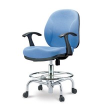 데스크의자(0103) 발받침링 계산대 카운터 프론트 안내 접수창구 키높은의자, 60cm