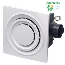 KV15D 욕실용 시로코팬 댐퍼 환풍기 대형 사무실 거실