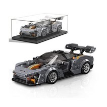 Mould King Speed Champion Racing Car Building Sets with Acrylic Display Case McLaren Senna Super 270, Senno
