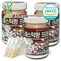 매스틱향프리믹스 매스틱향 프리믹스 + 슈퍼푸드.com 연자육 티백, 3병, 150g
