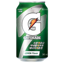게토레이 레몬 캔, 14개, 340ml