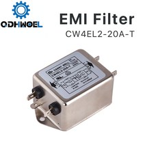 Cloudray 전원 EMI 필터 CW4L2-10A-T / CW4L2-20A-T 단상 AC 115V 250V 20A 50/60HZ, 02 CW4L2-20A-T