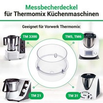 쿠커 소모품 수리 Vorwerk Thermomix TM31 용 교체 블렌더 나이프 및 병 뚜껑 푸드 프로세서 믹싱, 한개옵션0