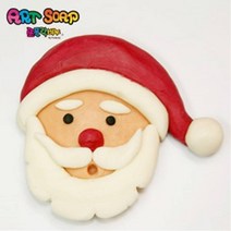 (FJ) 쪼물락비누 아트솝 산타_5인용 비누만들기 비누클레이 비누아트 쪼물락비누 비누점토
