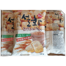 건강한 먹거리 국내산 쌀로 만든 콩고물(인절미)과자 설화140g
