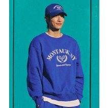 SPAO MONTAUK 자수 스웨트 셔츠 기모 SPMWD11C03
