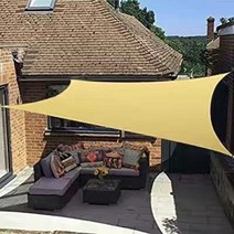 사각 옥상 선쉐이드 방수 그늘막 테라스 가림막 정원 차광막 천막 햇빛 가리개 비가림막 차양막 가림막 그린 1m x 2m