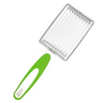 소세지칼집 스팸 슬라이서 바나나 달걀 에그 두부 소시지 감자 다목적 채칼 커터 컷팅기, 초록