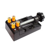 탁상드릴 머신 탁상 보루방57mm 플랫 마우스 플라이어 조정 가능한 미니 턱 벤치 클램프 드릴 프레스 테이, 한개옵션0