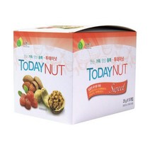 투데이견과 25g x 10입 해맑음푸드, 없음