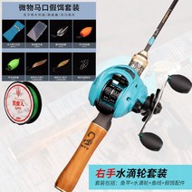 위쳐의 탄소 단단한 나무 말 입 도로 서브로드 소프트 조정 낚싯대 워터 드롭 휠 스트림 낚시 싱글로드 풀, W