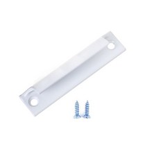 터닝도어 손잡이 핸들 알루미늄 합금 문 손잡이 푸시풀 발코니 창 당김 손잡이 가구, 01 WHITE