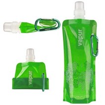 휴대용 초경량 Foldable 워터 가방 소프트 플라스크 병 야외 스포츠 하이킹 캠핑 접는 물통, 01 green