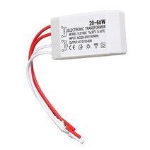 변압기 인버터할로겐 램프 전자 변압기 스포트라이트 어댑터 20-60W AC220V ~ AC12V, 한개옵션0