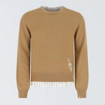 기타 [명품]마르지엘라 22FW 디스 레이어드 베이지 울 니트 SI1H..