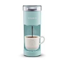 큐리그 Keurig K-Mini 가정용 커피메이커 커피 원두 전자동 기계, 블루