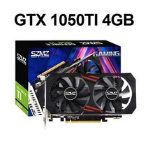 SZMZ 그래픽 카드 기존 GTX 1050 TI 4GB 128Bit GDDR5 NVIDIA Geforce 1050TI Non GXT 960 1060 1650 750 Ti GPU, GTX 1050Ti 4GB