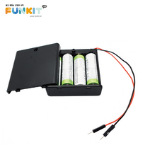 건전지 4구스위치 홀더 케이스 점퍼선 타입