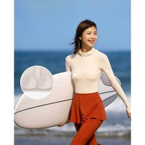 서핑슈트 몸매 보정 자외선 차단 긴팔 슬림 서핑복, M