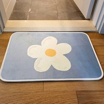 원룸 꾸미기 주방 욕실 러그 친구 생일 집들이 선물, 어스래빗쿠팡 22_에블띵이즈포유화이트