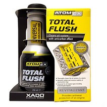 XADO Engine Oil System Cleaner with Anti-Carbon Effect - Removes Contamination Engine Sludge - ATOM, 1