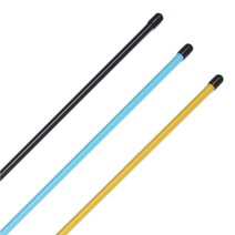 국산 런처 얼라인먼트스틱 스윙연습 골프용품, 블랙