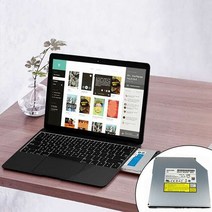 컴퓨터 부품 노트북 내장 DVD 버너 MSI GE60 GE702PE SATA 직렬 포트 12.7MM 베젤 D9 번 지원, [01] Silver