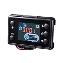 화물차 무시동히터 차박 난방 차량 히터 온풍기 12V 24V 경유 난로 LCD 모니터 스위치 + 컨트롤 보드 마더, 01 12Vblack LCD display, [01] 12Vblack LCD display