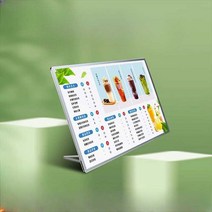 카페 전자게시대 LED 전광판 실내 음식점 홍보 메뉴