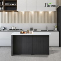 마르셀 인조대리석 아일랜드식탁 1200, 인조대리석[측판_그레이], 화이트