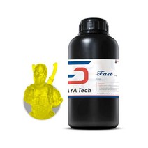 Siraya Tech Fast ABS-Like 3D 프린터 수지 405nm UV-경화 부서짐 없음 고정밀 프린팅 액체 표준 광경화성 LCD DLP 프린팅용 크리미 1 kg, Green