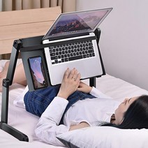 키젠 누워서 보는 침대 독서대 높이조절 각도 조절, 05_누워서독서대플러스(화이트)