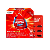 파이토웨이 써큐시안 블러드케어 초임계 RTG 알티지 식물성 오메가3 혈액 순환 개선제 tr, 1개, 60정