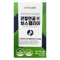 프롬바이오 보스웰리아 관절연골엔 30정, 보스웰리아 60정 (1개월분)