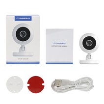 가정용cctv 스마트폰cctv 1080 무선 카메라 와이파이 지능형 자동 추적 미니 홈 보안 네트워크 3 360 베이, 01 White