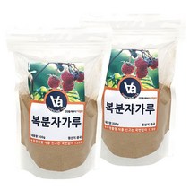복분자 가루 분말 300g, 2팩