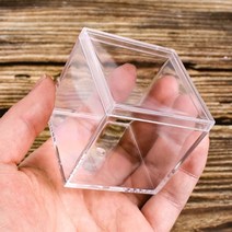 투명 아크릴 케이스 박스 피규어 프라모델 진열장 보관함 8.5cm
