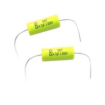 ZLD 오디오 스플리터용 4x 2피스 4.7uF 250V 금속화 폴리에스테르 필름, 13 × 30mm, 그림, 금속