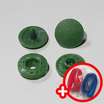 메이드림 썬그립 티단추 11mm 14종류 칼라 80세트, 카키그린